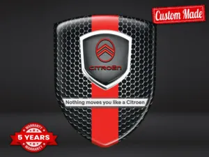 Citroen Abzeichen Auto Pro Max Robust Elegant Leistung